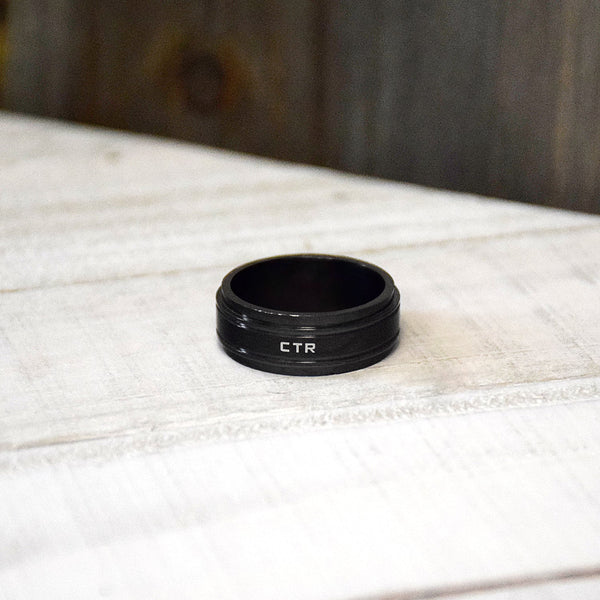 Midnight CTR Ring - Stainless Steel