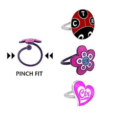 Kids Lucky Ladybug CTR Ring - Pinch Fit (adjustable)