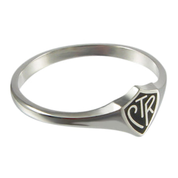 Sign Language CTR Ring - Sterling Silver - 3 Styles (Allow up to 10 we ...