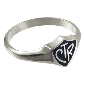 Albanian CTR Ring - Sterling Silver - 3 Styles (Allow up to 10 weeks for delivery)