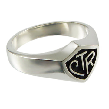 Danish / Norwegian / Swedish CTR ring - Sterling Silver - 3 Styles (allow up to 10 weeks for delivery)