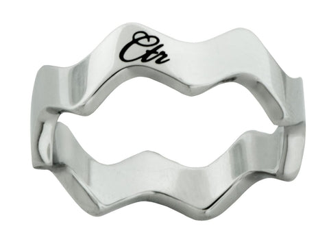 Zara CTR Ring - Stainless Steel