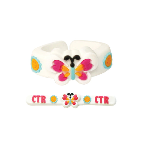 Kids Butterfly Ring - Adjustable