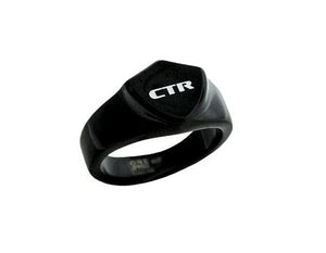 Solo CTR Ring - Black Stainless Steel