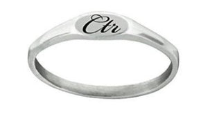 Pixi CTR Ring - Silver - Stainless Steel